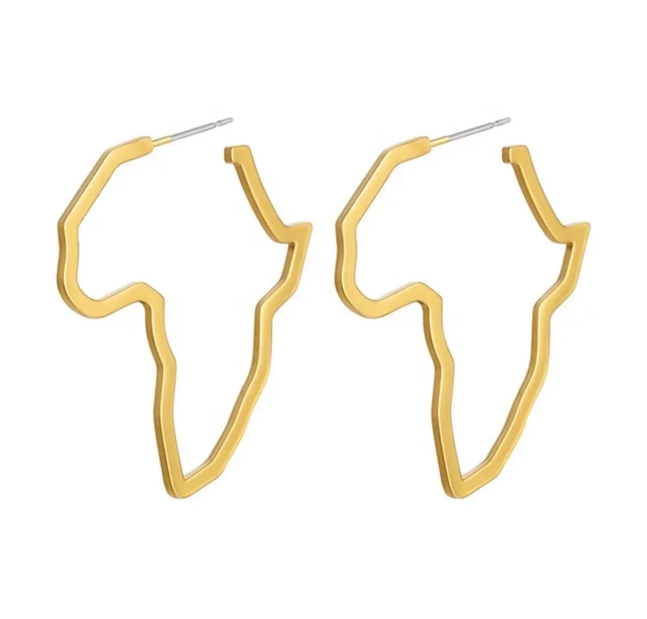 African Map Loops - ZION GLAM JEWELRY