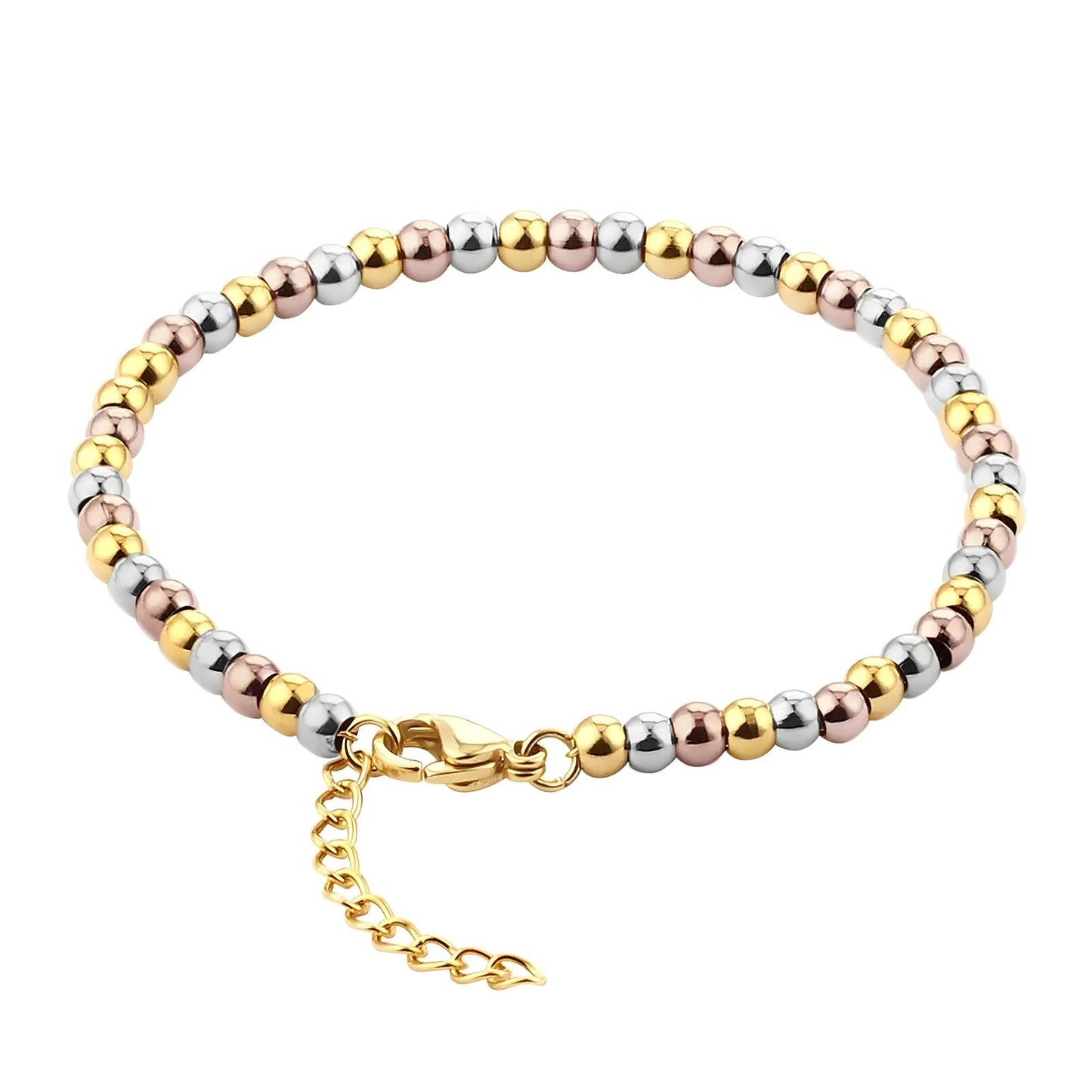 18K gold plated Stainless steel bracelet, Intensity - ZION GLAM JEWELRY