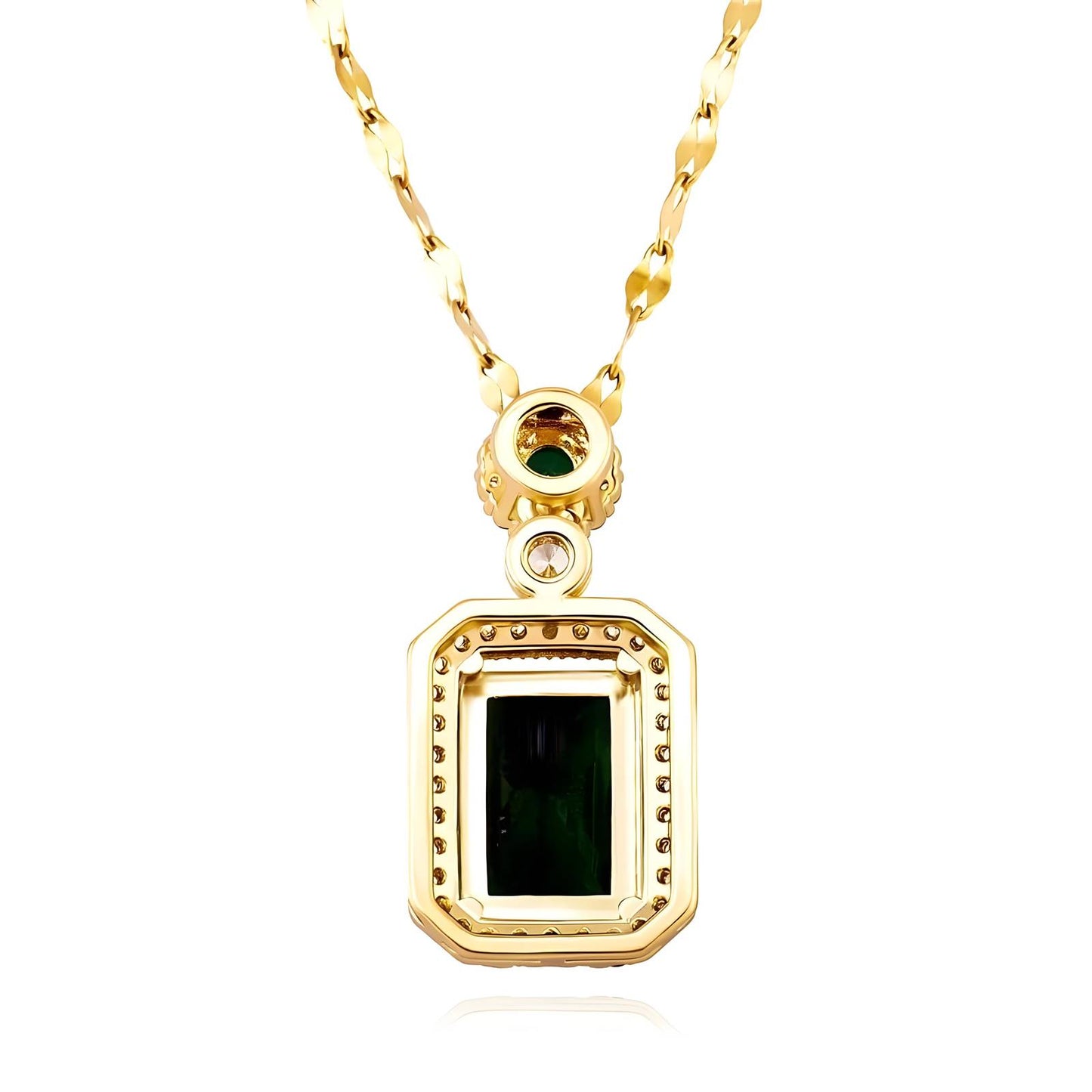18K gold plated Stainless steel necklace, Intensity - ZION GLAM JEWELRY