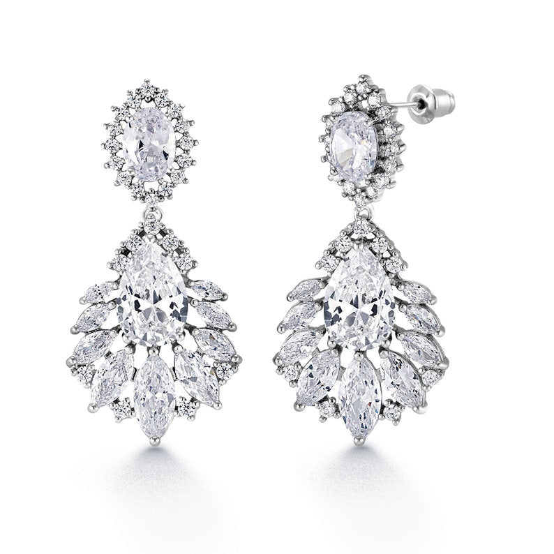 Tear drop Earrings - ZION GLAM JEWELRY