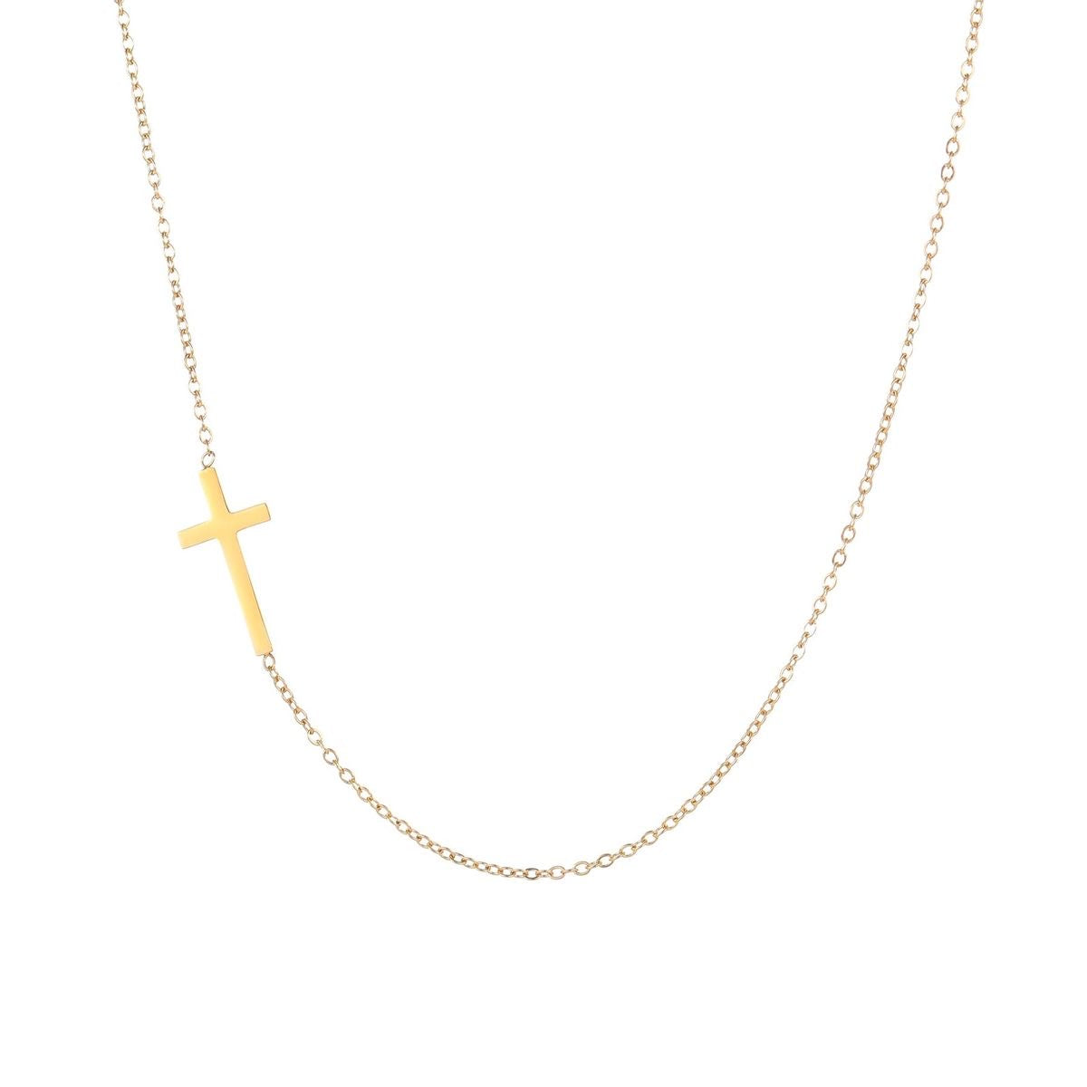 ✝️ Gold Cross Necklace