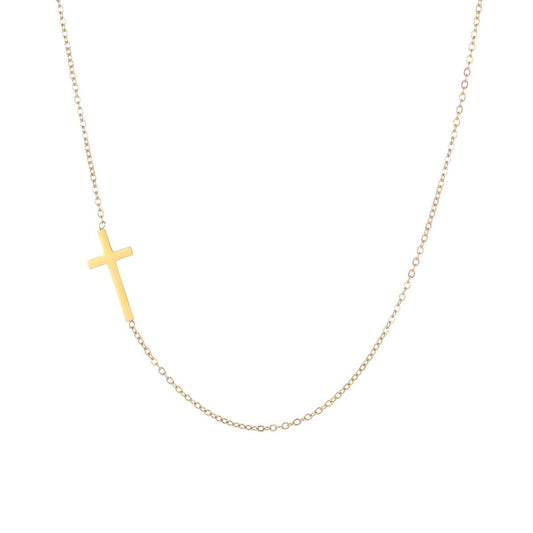 ✝️ Gold Cross Necklace